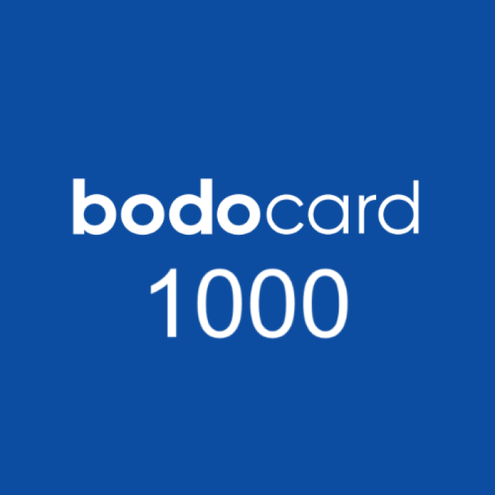 Bodocard сертифікат 1000 грн - SITA FURNITURE