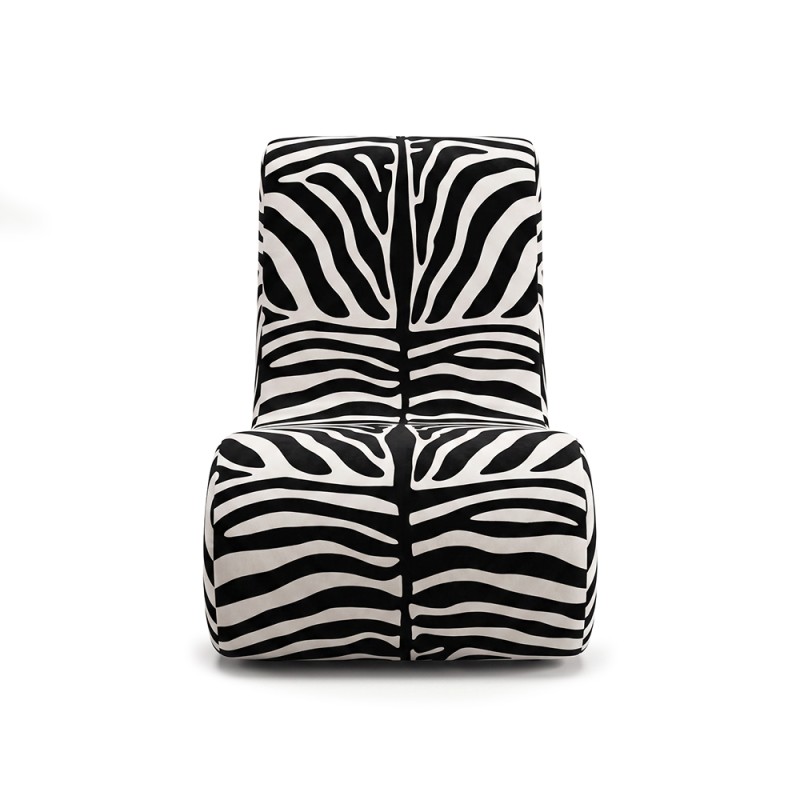 М'яке крісло GES Print Zebra