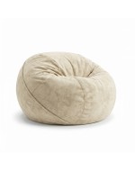 Безкаркасне крісло (пуф) Hmara Medium Velor French Vanilly