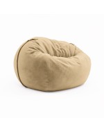 Сhair pouf for home Cloud Large Velor French Vanilly