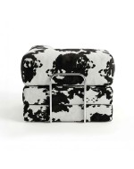 Horns Chair Corner Velour Print Cow