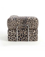 Horns Chair Corner Velour Print Leo