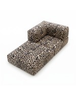 Horns Chair Corner Velour Print Leo
