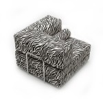 Horns Chair Corner 100x100 Print Zebra