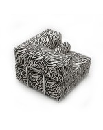 Horns Chair Corner Print Zebra