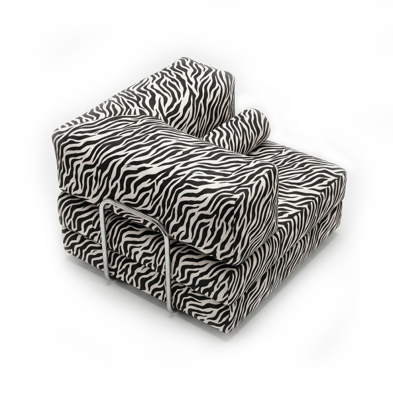 Horns Chair Corner Print Zebra