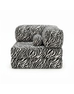 Horns Chair Corner Print Zebra