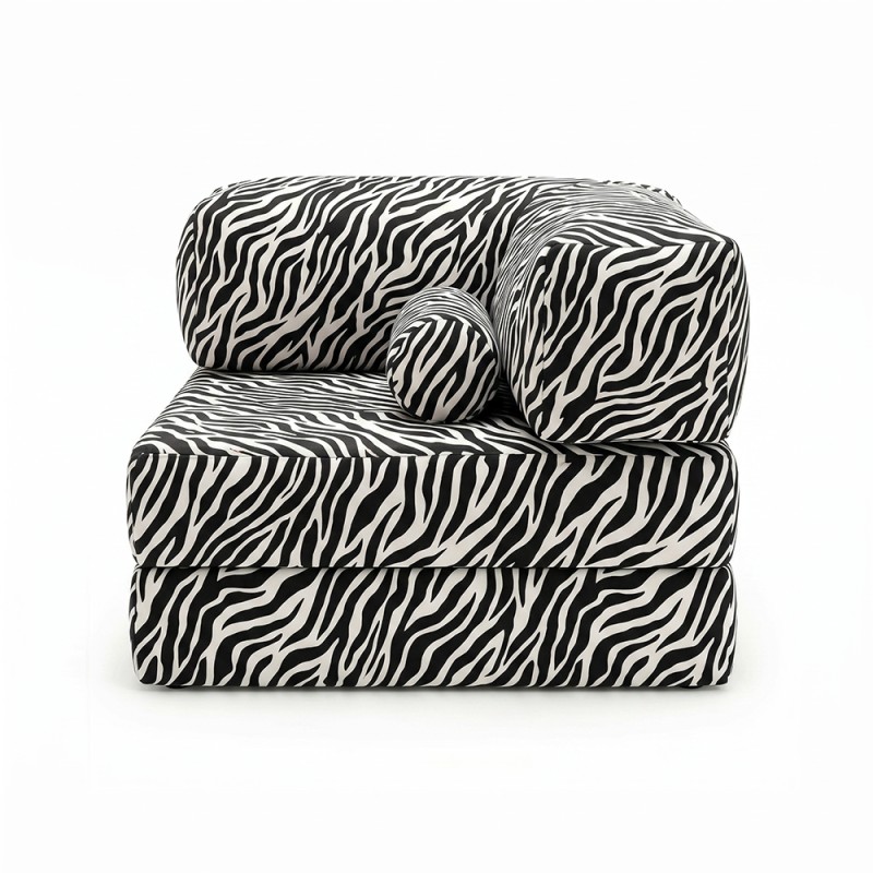 Horns Chair Corner Print Zebra