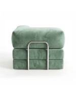 Horns Chair Corner Velour Dark Green