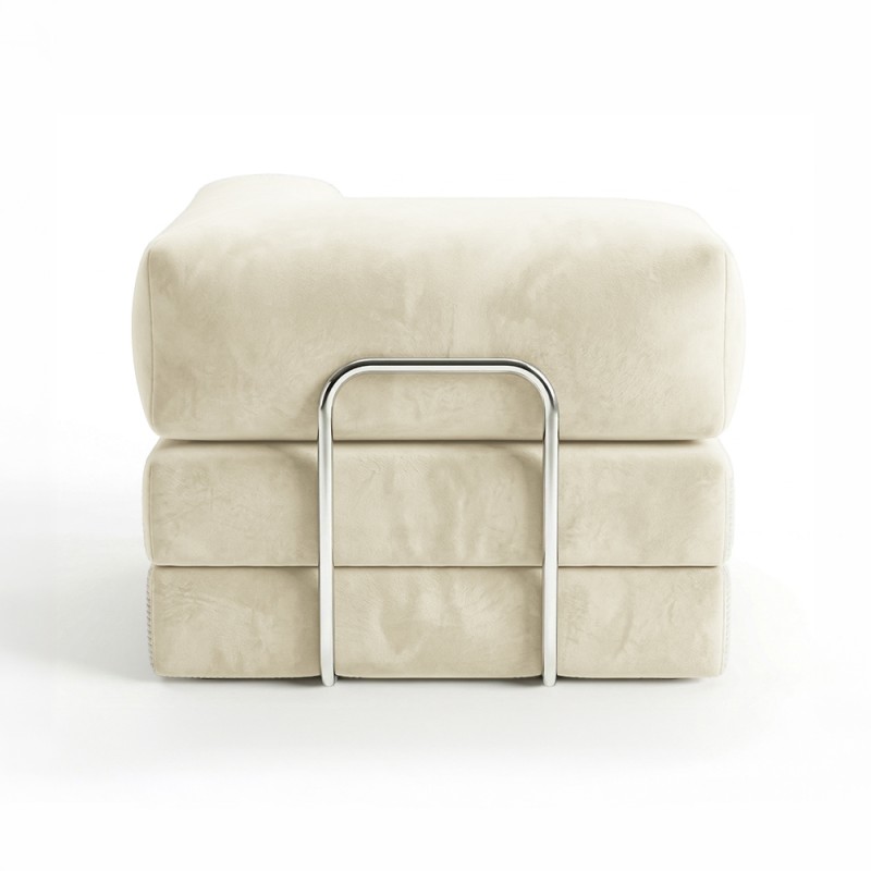 Horns Chair Corner Velour French Vanilly