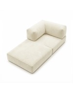 Horns Chair Corner Velour French Vanilly
