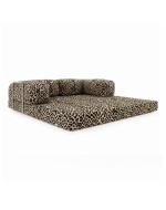 Frameless sofa Horns Base Print Leo