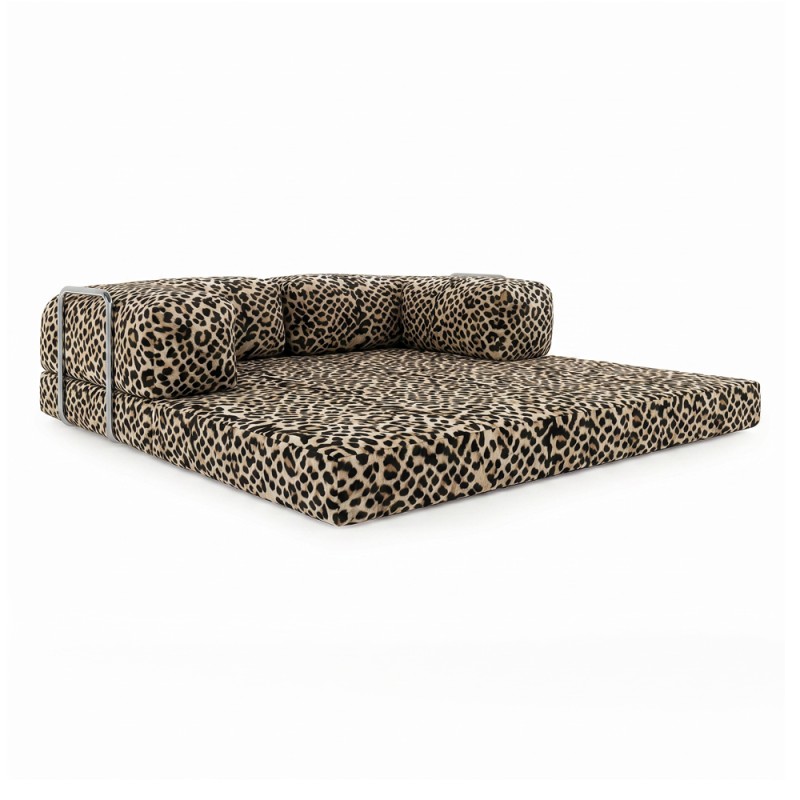 Frameless sofa Horns Base Print Leo