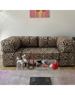 Frameless sofa Horns Base Print Leo