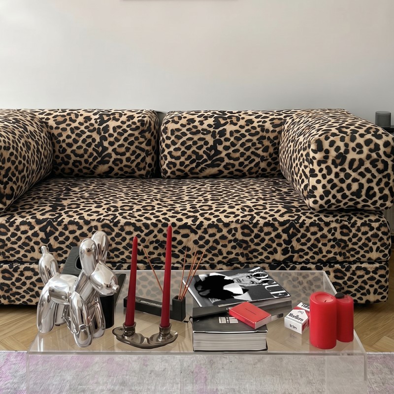 Frameless sofa Horns Base Print Leo