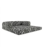 Безкаркасний диван Horns Base Print Print Zebra