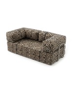 Frameless sofa Horns Base Print Leo