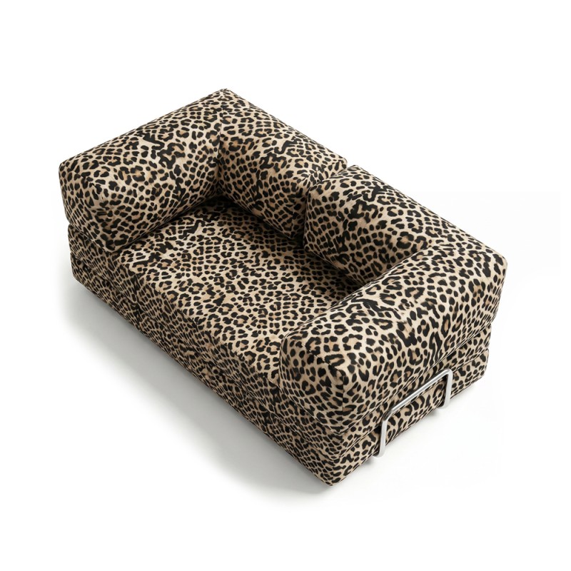 Frameless sofa Horns Base Print Leo