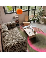 Frameless sofa Horns Base Print Leo
