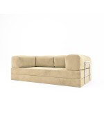 Безкаркасний диван Horns Base Velor French Vanilly
