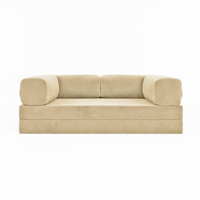 Безкаркасний диван Horns Base Velor French Vanilly