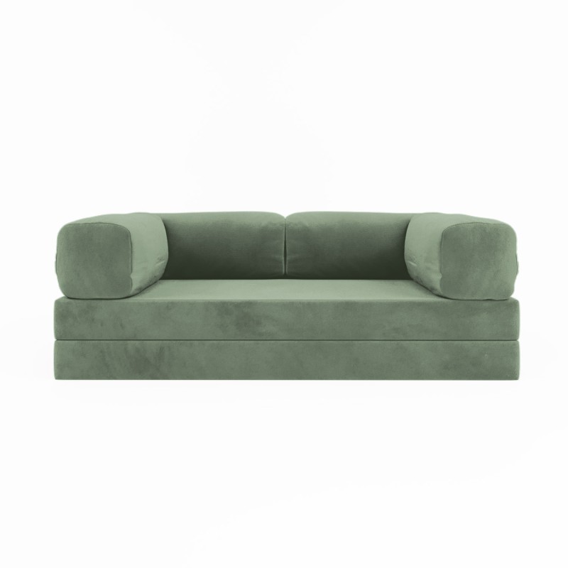 Безкаркасний диван Horns Base Velor Dark Green