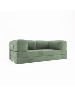 Безкаркасний диван Horns Base Velor Dark Green