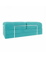 Frameless sofa Horns Base Velor Warm Sky