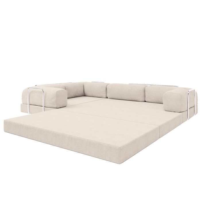 Безкаркасний розкладний диван Horns Corner Plus Jeff 351