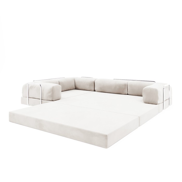 Безкаркасний розкладний диван Horns Corner Plus Rene 1