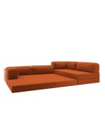 Frameless sofa transformer Horns Corner Paul 8