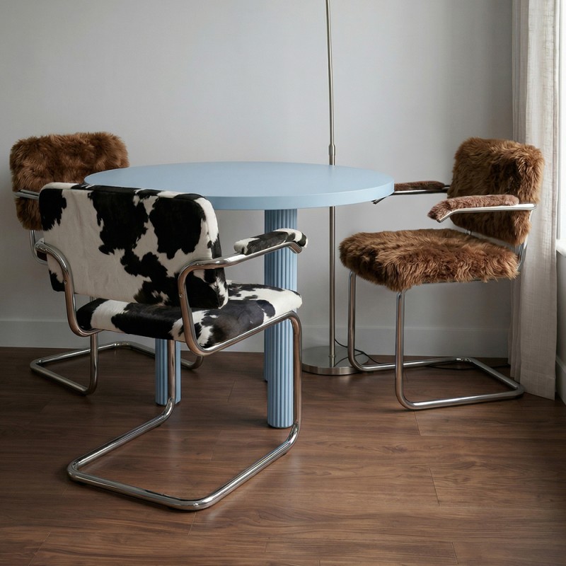 Стілець LOOP Arm Print Cow