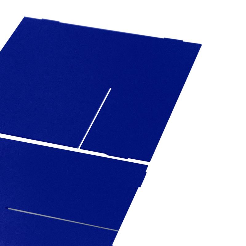 Металевий кавовий столик TRIPTYCH BLUE