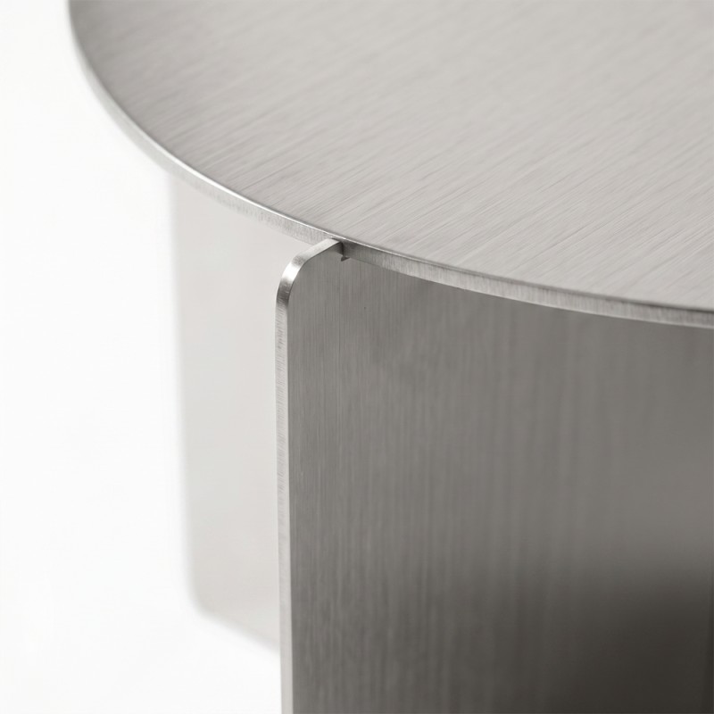 Metal coffee table Circle S
