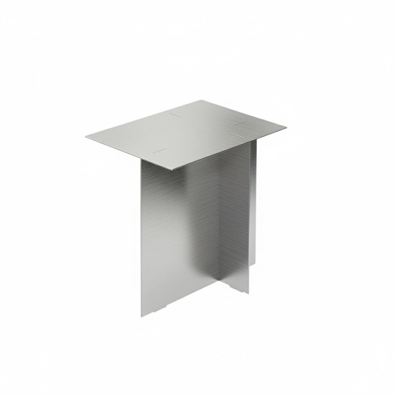 Metal coffee table TRIPTYCH STEEL