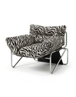 Крісло Niko Print Zebra