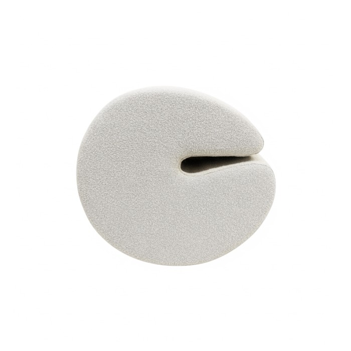 Дизайнерський пуф LILI BOUCLE CREAM 01