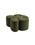 Дизайнерський пуф MAK BOUCLE OLIVE GREEN
