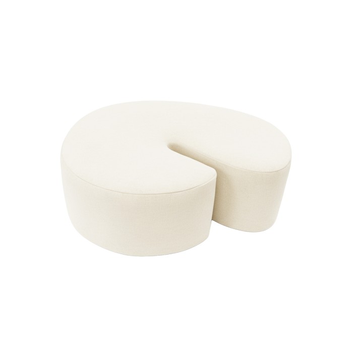 Дизайнерський пуф SHRIMP DIVA CREAM