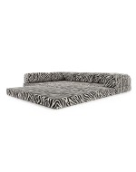 Frameless sofa transformer Horns Corner Print Zebra