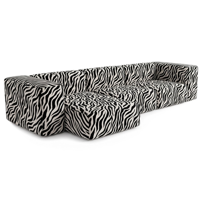 Диван Noma Trio Print Zebra