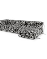 Диван Noma Trio Print Zebra