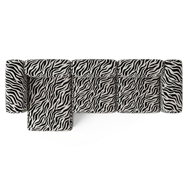 Диван Noma Trio Print Zebra