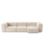 Диван Noma Trio Velour French Vanilly