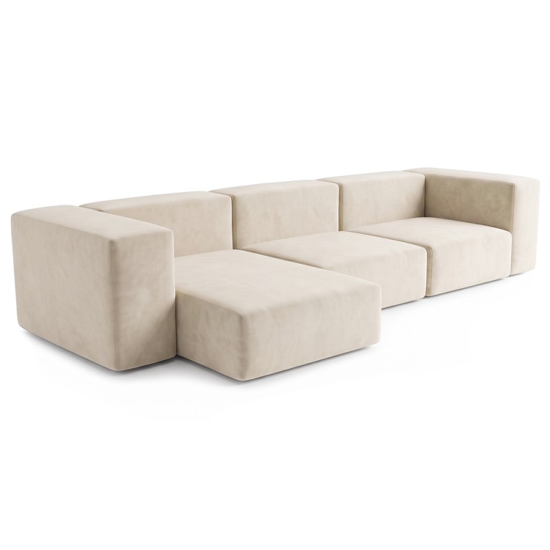 Диван Noma Trio Velour French Vanilly