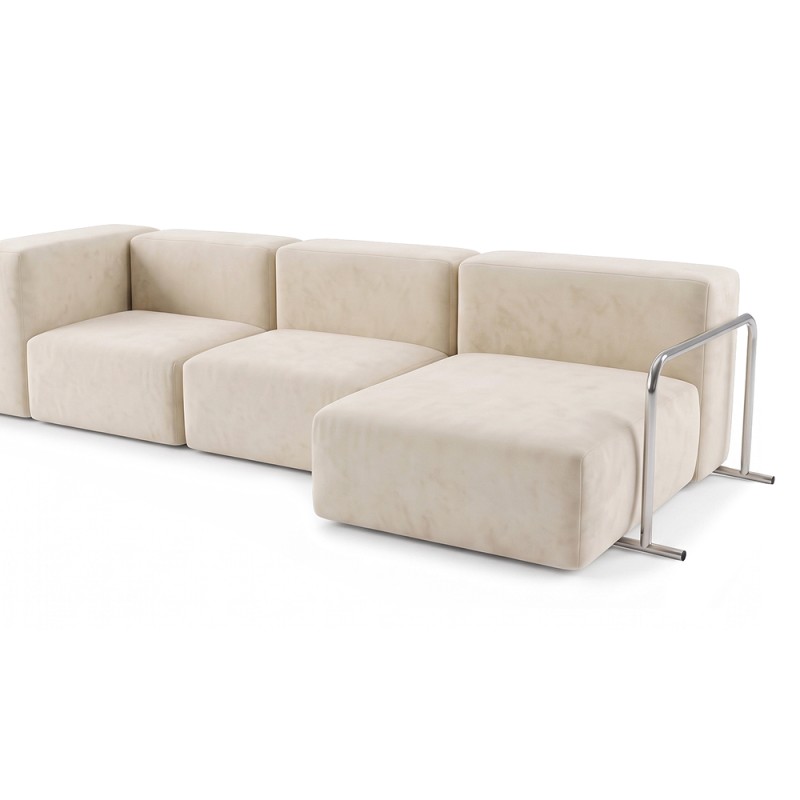 Диван Noma Trio Velour French Vanilly