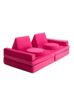 Диван конструктор для дітей (комплект) Velor French Vanilly