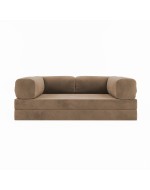 Безкаркасний диван Horns Base Velor French Vanilly