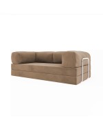Безкаркасний диван Horns Base Velor French Vanilly