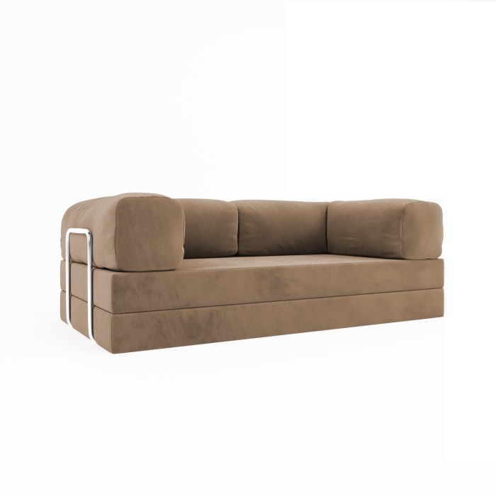 Безкаркасний диван Horns Base Velor French Vanilly